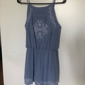 NEW Francesca’s blue romper